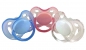 Preview: Schnullerkette mit Name "3D Maus" in  babyblau/dunkelblau/weiß