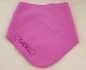Preview: Fleece-Dreieckstuch mit Klett, Farbe: pink
