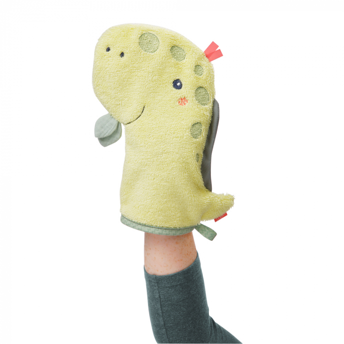 Frottee-Waschhandschuh DINO