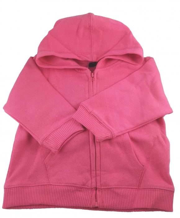 Baby-Kapuzenjacke in pink